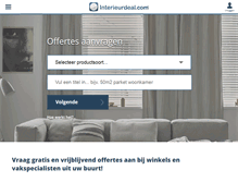 Tablet Screenshot of interieurdeal.com